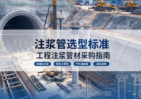 青神注浆管选型标准