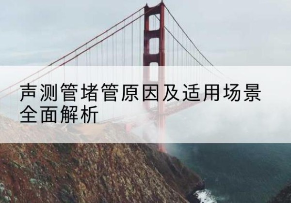 青神声测管堵管的主要原因有哪些？-声测管堵管原因及适用场景全面解析